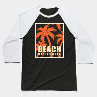 Beach California T Shirt For Women Men Baseball T-Shirt